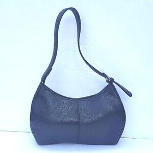 Rolfs Vintage 90's Y2K Leather Black Hobo Shoulder Bag
